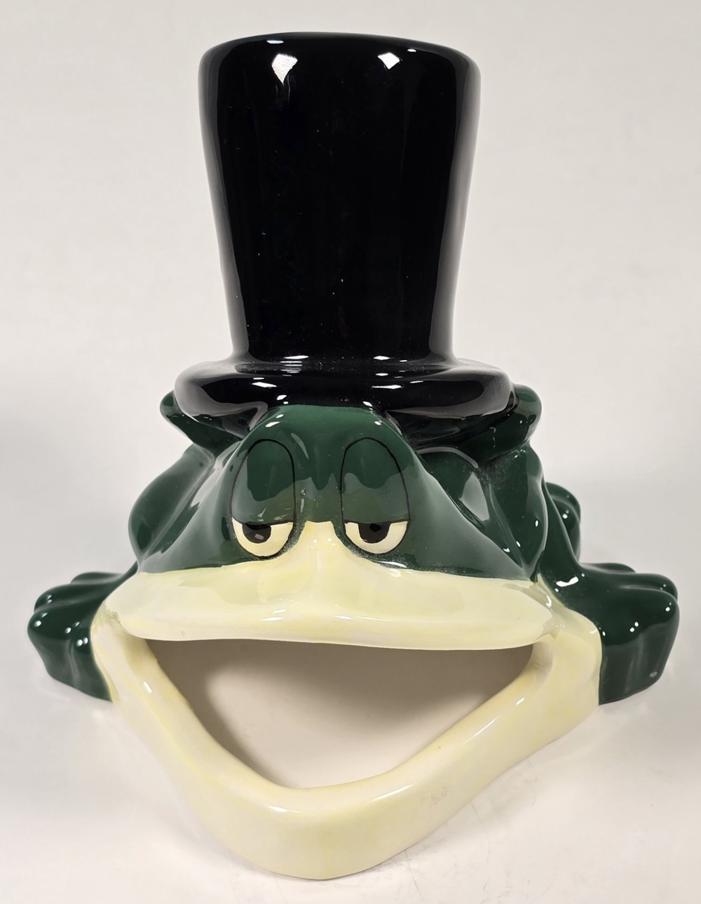Vintage 1994 Warner Brothers MIchigan J. Frog Ceramic Scrubbie/Sponge Holder